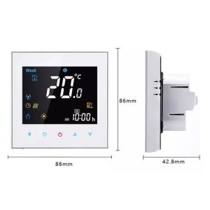 ترموستات گرمایش از کف LCD